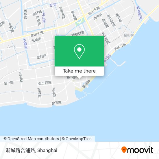 新城路合浦路 map