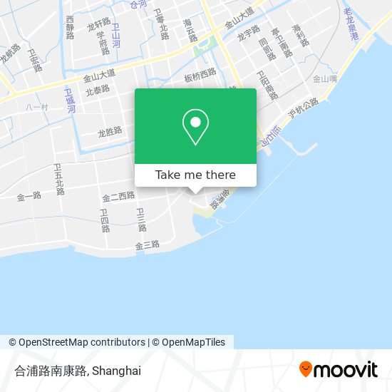 合浦路南康路 map