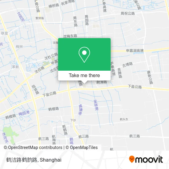 鹤洁路鹤韵路 map
