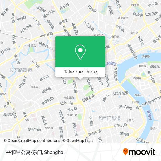 平和里公寓-东门 map
