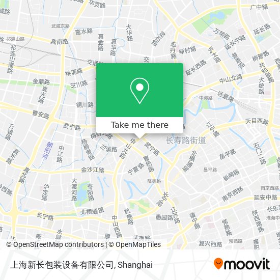 上海新长包装设备有限公司 map