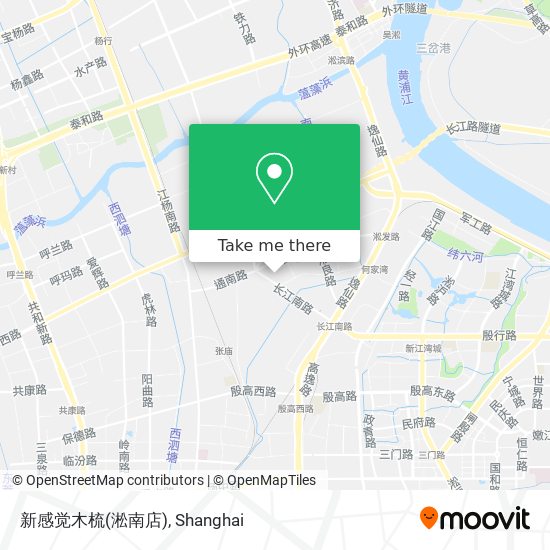 新感觉木梳(淞南店) map