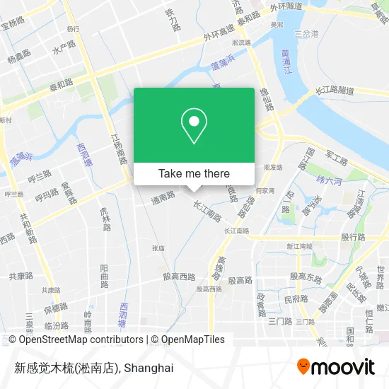 新感觉木梳(淞南店) map