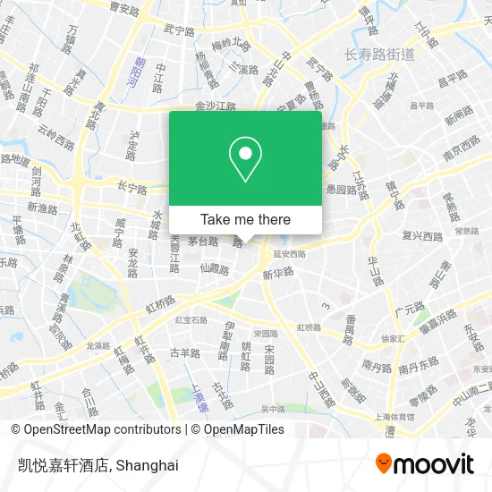 凯悦嘉轩酒店 map