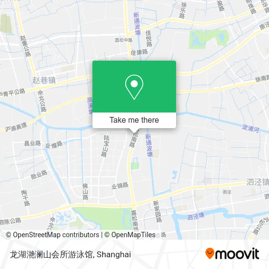 龙湖滟澜山会所游泳馆 map
