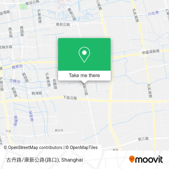 古丹路/康新公路(路口) map