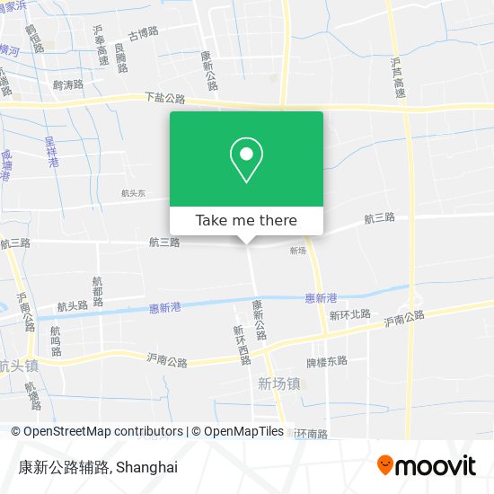 康新公路辅路 map