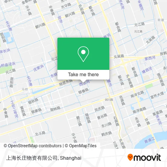 上海长庄物资有限公司 map