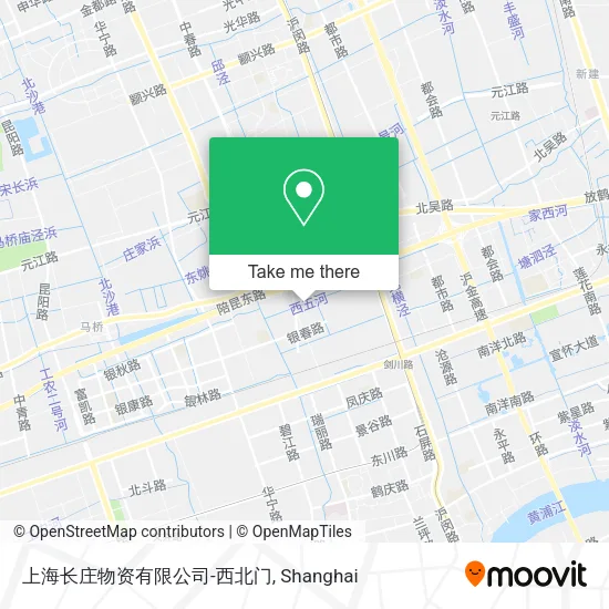 上海长庄物资有限公司-西北门 map