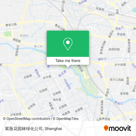 紫薇花园林绿化公司 map