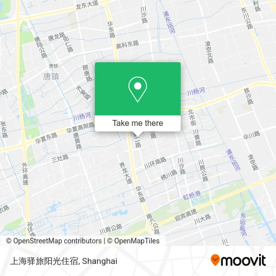 上海驿旅阳光住宿 map