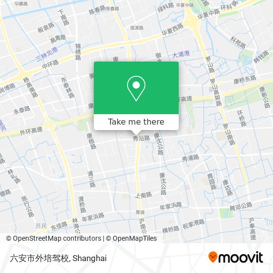 六安市外培驾校 map