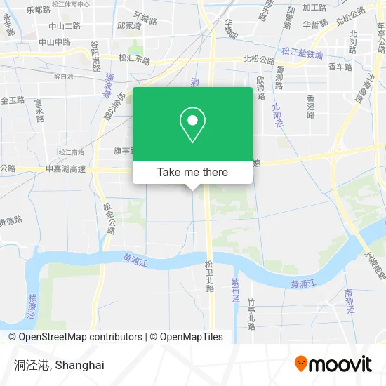 洞泾港 map