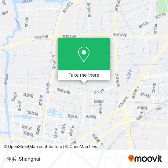 洋浜 map