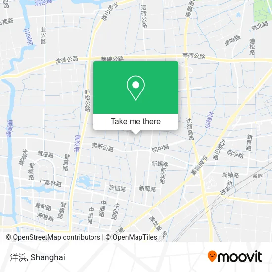 洋浜 map
