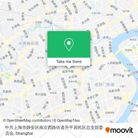 中共上海市静安区南京西路街道升平居民区总支部委员会 map