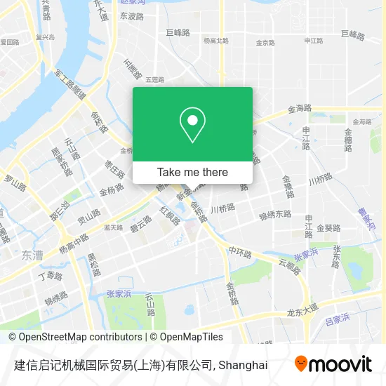 建信启记机械国际贸易(上海)有限公司 map