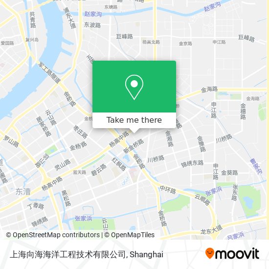 上海向海海洋工程技术有限公司 map