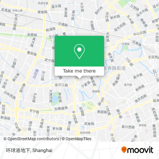 环球港地下 map