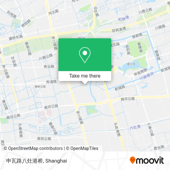 申瓦路八灶港桥 map