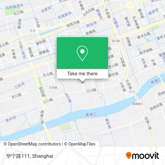 华宁路111 map