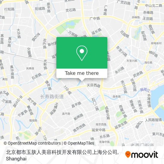 北京都市玉肤人美容科技开发有限公司上海分公司 map