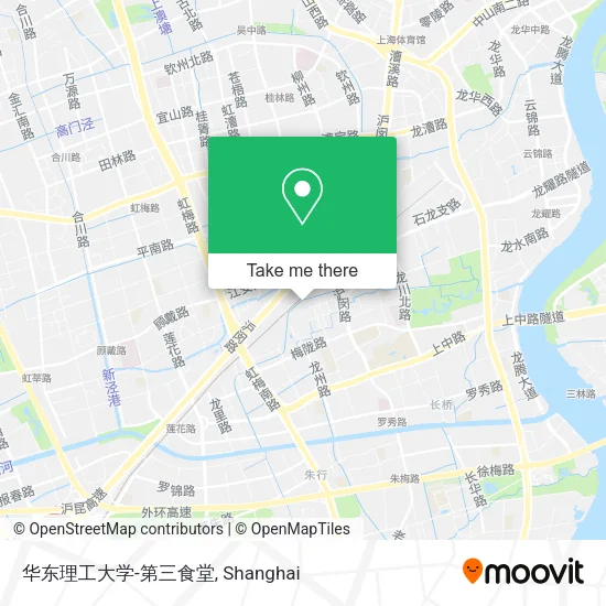 华东理工大学-第三食堂 map