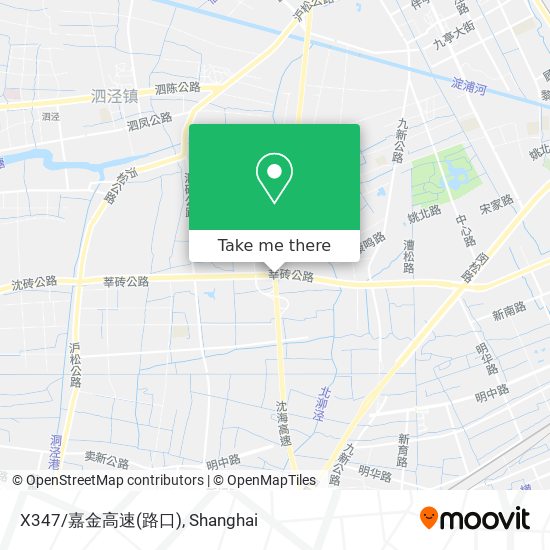 X347/嘉金高速(路口) map