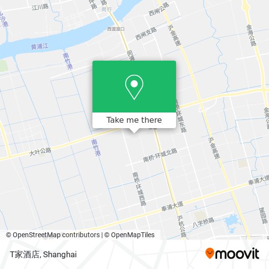 T家酒店 map