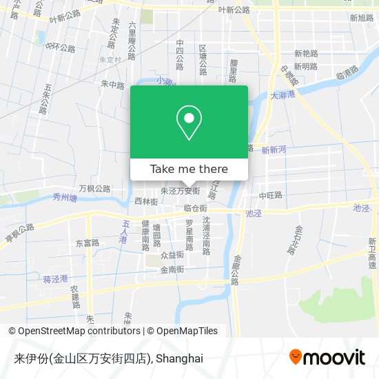 来伊份(金山区万安街四店) map