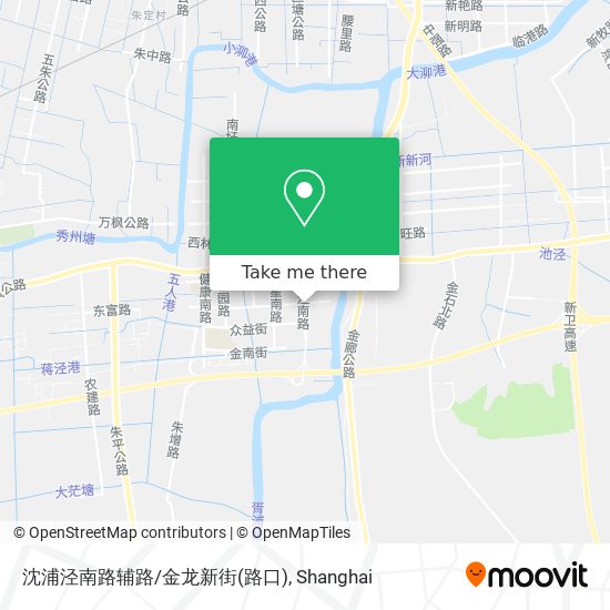 沈浦泾南路辅路/金龙新街(路口) map