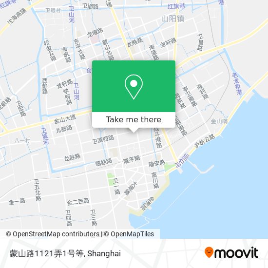 蒙山路1121弄1号等 map
