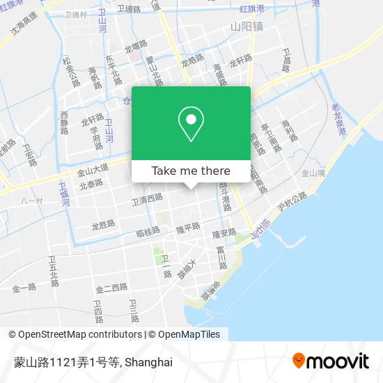 蒙山路1121弄1号等 map