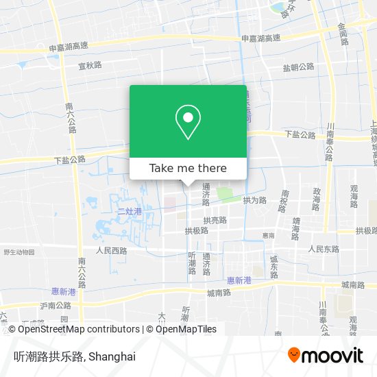 听潮路拱乐路 map