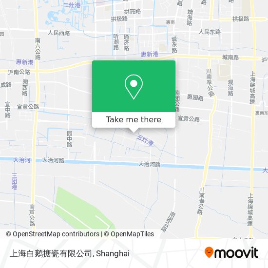 上海白鹅搪瓷有限公司 map