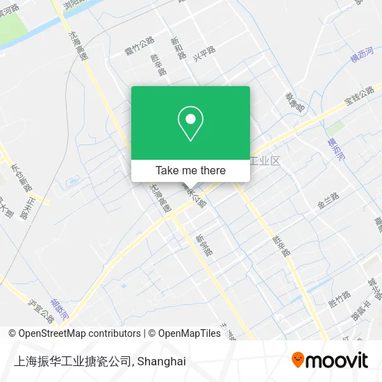 上海振华工业搪瓷公司 map