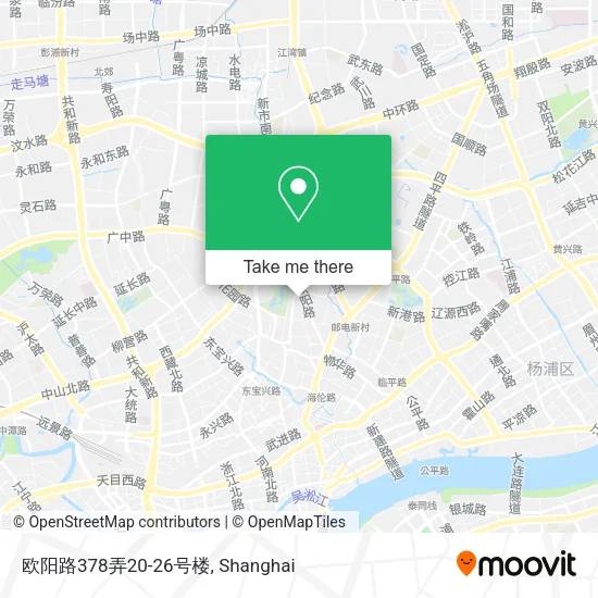 欧阳路378弄20-26号楼 map