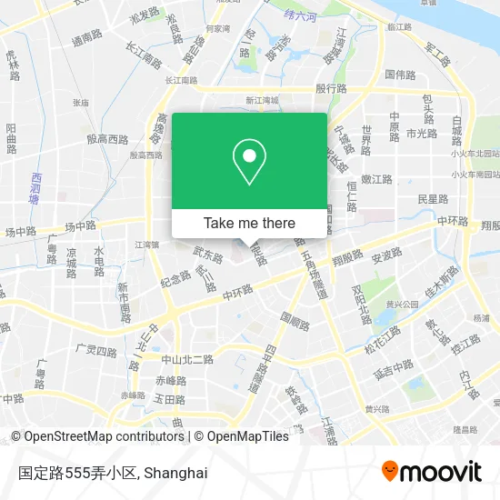 国定路555弄小区 map