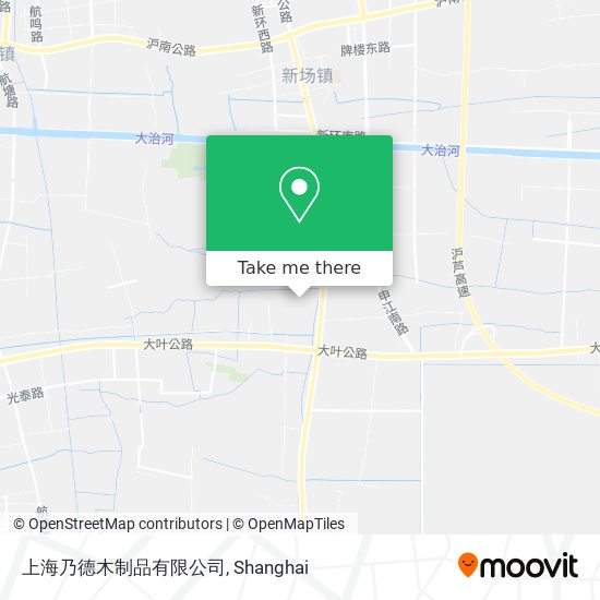 上海乃德木制品有限公司 map
