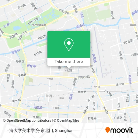 上海大学美术学院-东北门 map