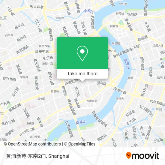 黄浦新苑-东南2门 map
