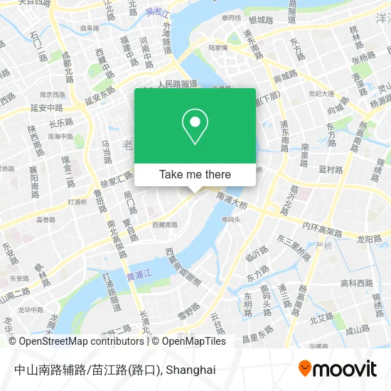 中山南路辅路/苗江路(路口) map