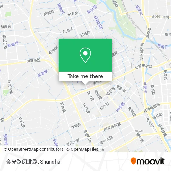 金光路闵北路 map