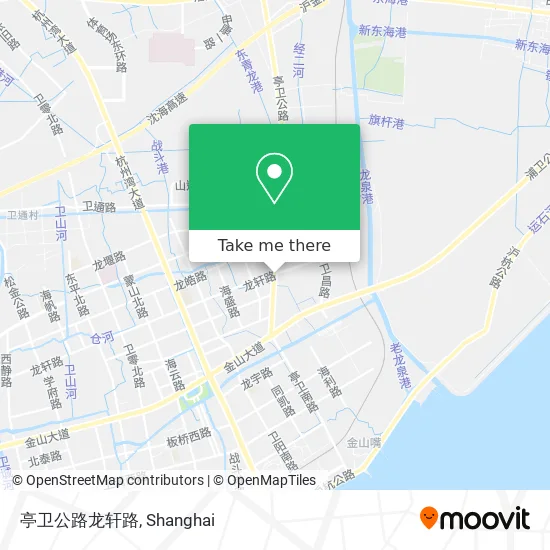 亭卫公路龙轩路 map
