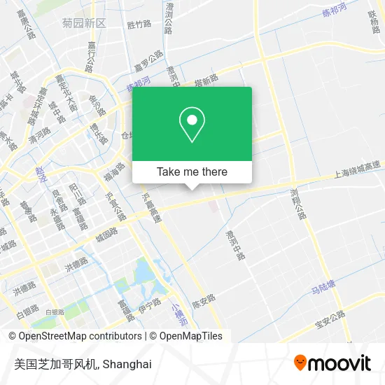 美国芝加哥风机 map
