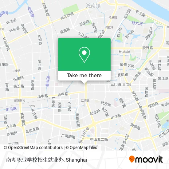 南湖职业学校招生就业办 map