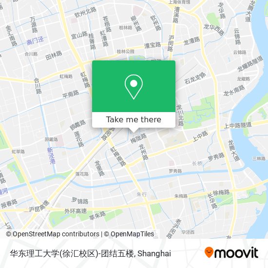 华东理工大学(徐汇校区)-团结五楼 map