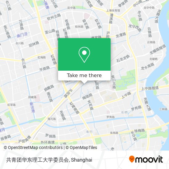 共青团华东理工大学委员会 map