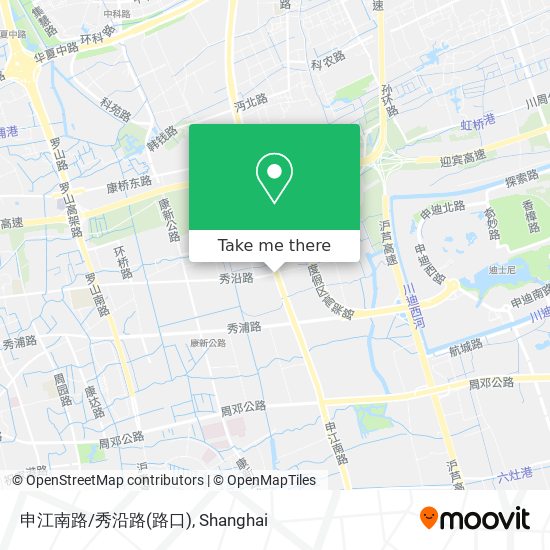 申江南路/秀沿路(路口) map