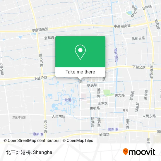 北三灶港桥 map